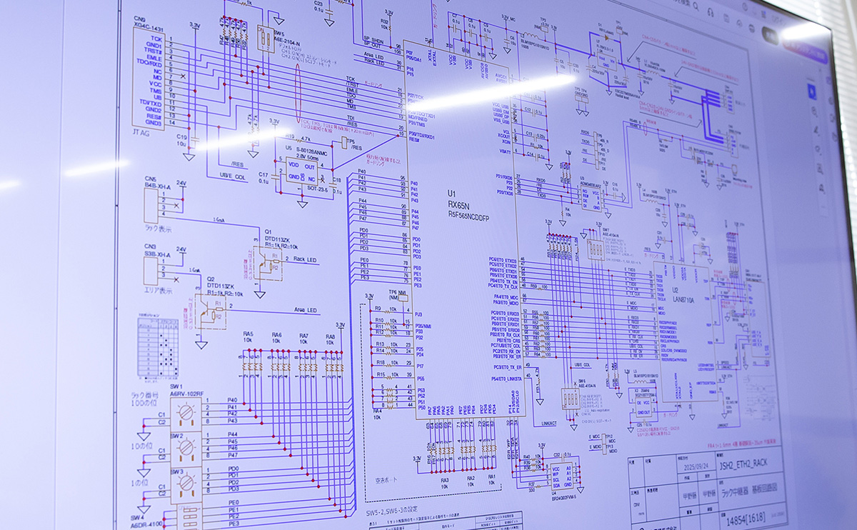 アナログ回路設計など幅広い守備範囲