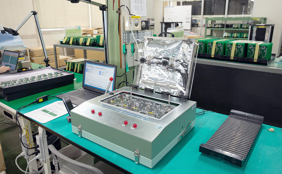検査装置、治具の設計・製作